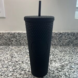 Starbucks Matte Black Tumbler with Straw ** SEE LISTING INFO **